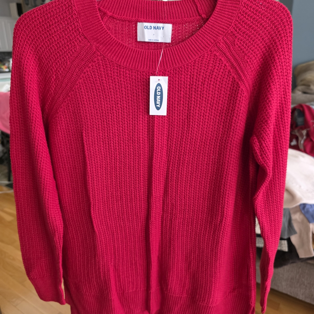 Old Navy Women's Red Sweater